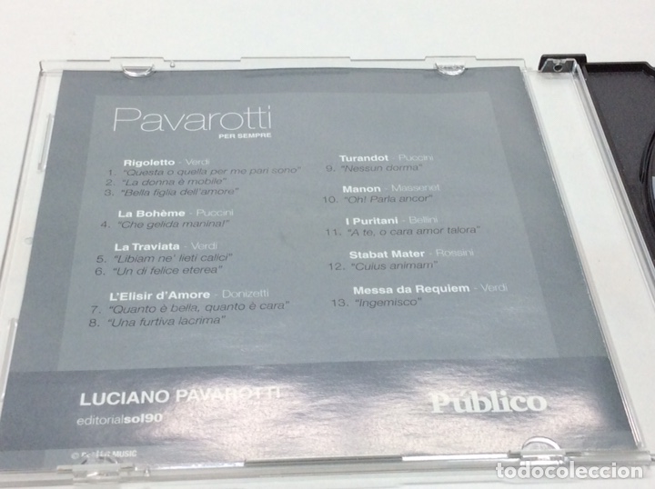 CDs de m&uacute;sica: CD Pavarotti - Foto 2