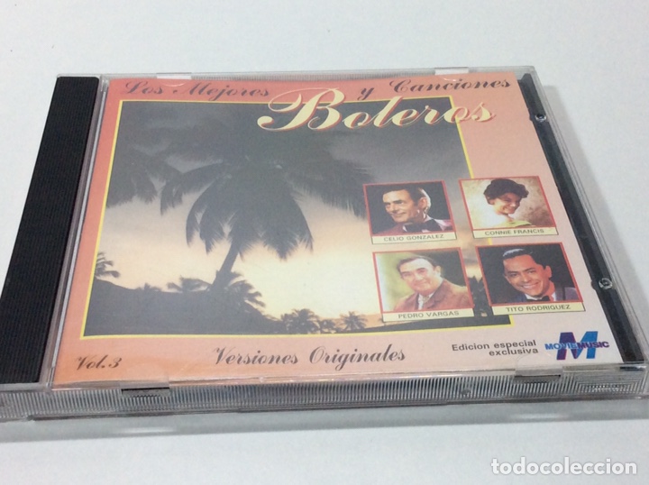 CDs de m&uacute;sica: Cd los mejores boleros y canciones - Foto 1