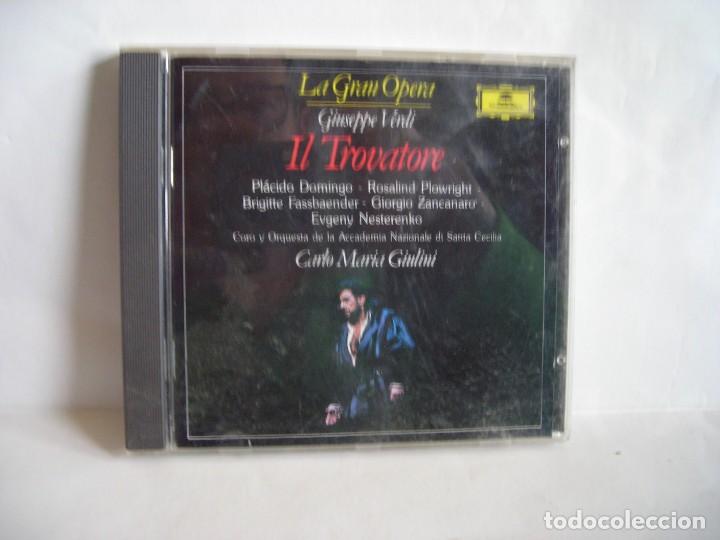 CDs de m&uacute;sica: giuseppe verdi il trovatore - cd la gran opera - Foto 1
