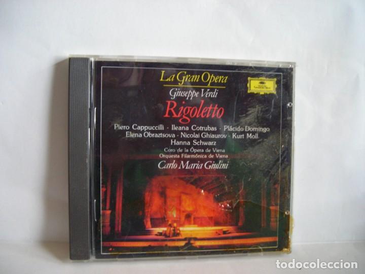 CDs de m&uacute;sica: giuseppe verdi rigoletto  - cd la gran opera - Foto 1