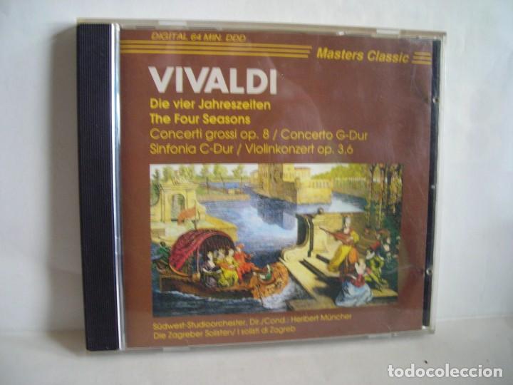 CDs de m&uacute;sica: vivaldi the four seasons cd masters classic - Foto 1