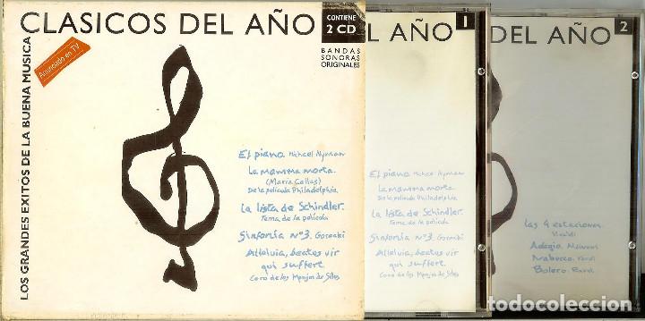 CDs de m&uacute;sica: CD DOBLE - CL&Aacute;SICOS DEL A&Ntilde;O - Foto 1