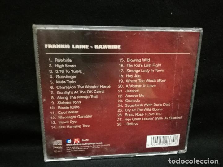CDs de m&uacute;sica: CD - FRANKIE LAINE - RAWHIDE - Foto 3