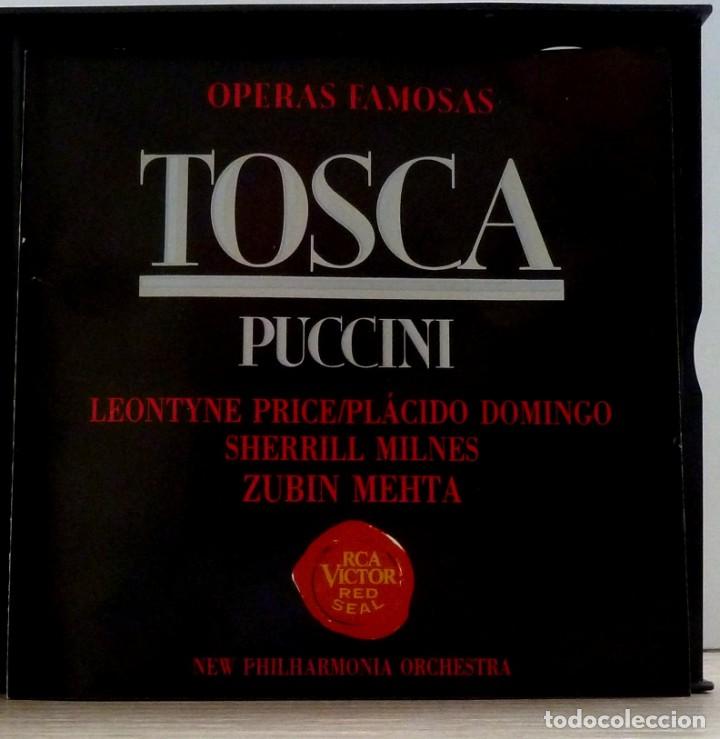 CDs de m&uacute;sica: TOSCA 2cd + libreto - PUCCINI - Foto 1