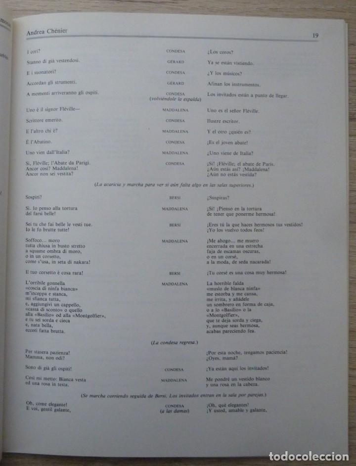 CDs de m&uacute;sica: ANDREA CHENIER 2cd + libreto - GIORDANO - Foto 6