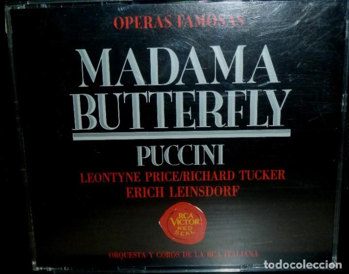 CDs de m&uacute;sica: MADAMA BUTTERFLY 2cd + libreto - PUCCINI - Foto 1