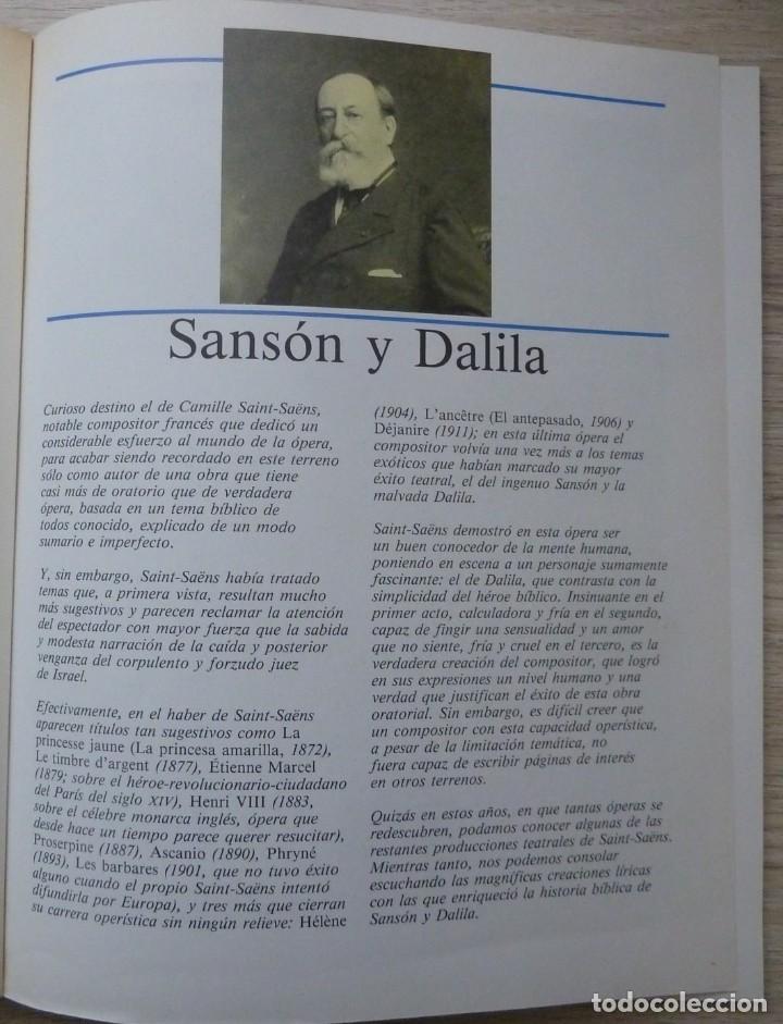 CDs de m&uacute;sica: SANSON Y DALILA 2cd + libreto - SAINT-SA&Euml;NS - Foto 5