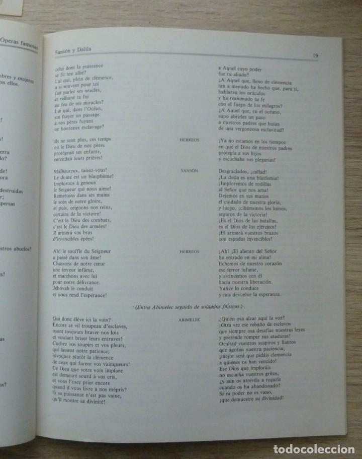 CDs de m&uacute;sica: SANSON Y DALILA 2cd + libreto - SAINT-SA&Euml;NS - Foto 6