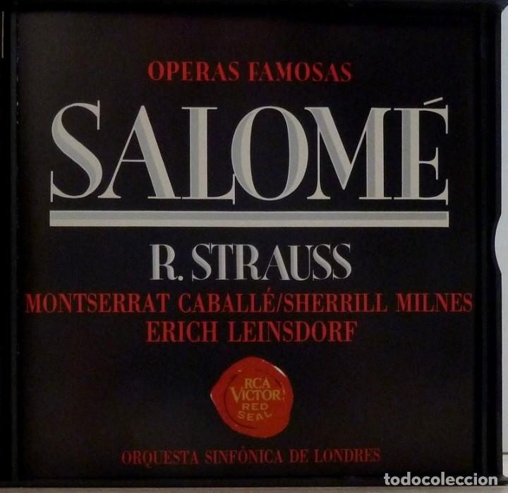 CDs de m&uacute;sica: SALOME 2cd + libreto - R. STRAUSS - Foto 1