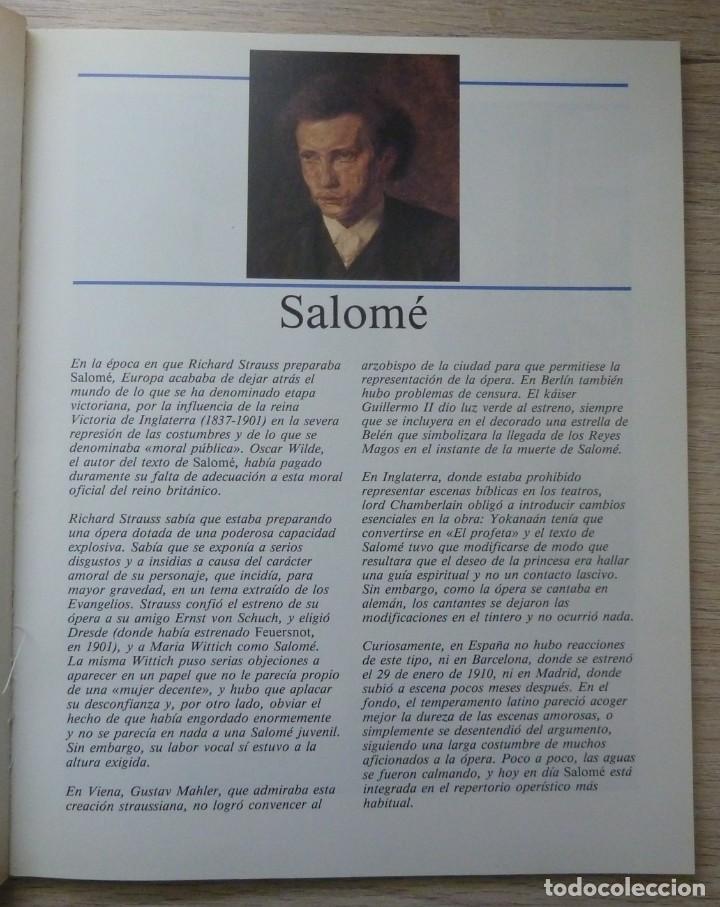 CDs de m&uacute;sica: SALOME 2cd + libreto - R. STRAUSS - Foto 4