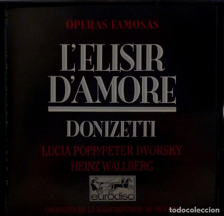 CDs de m&uacute;sica: LELISIR DAMORE 2cd + libreto - DONIZETTI - Foto 1