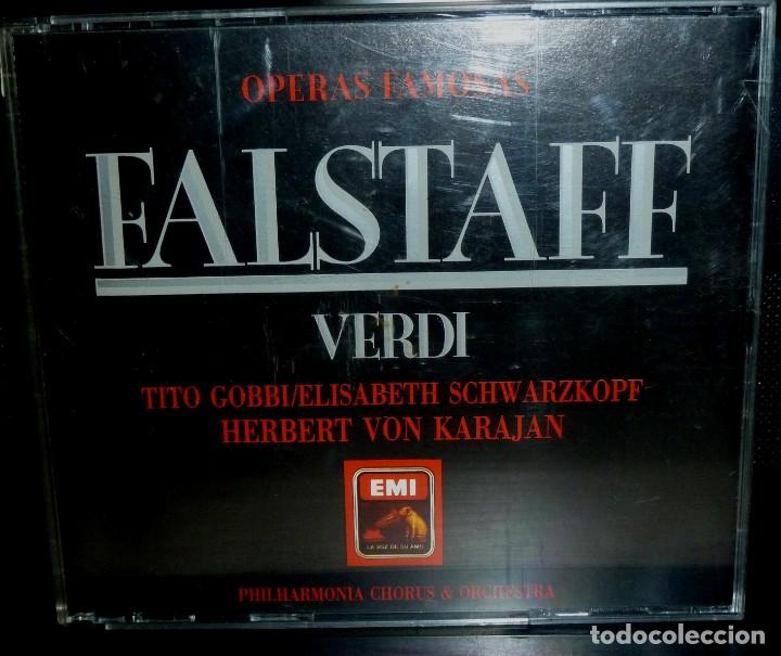 CDs de m&uacute;sica: FALSTAFF 2cd + libreto - VERDI - Foto 1