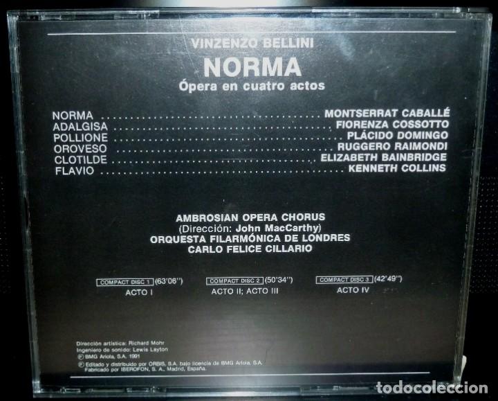 CDs de m&uacute;sica: NORMA 3cd + libreto - BELLINI - Foto 2