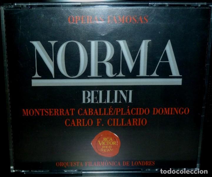 CDs de m&uacute;sica: NORMA 3cd + libreto - BELLINI - Foto 1