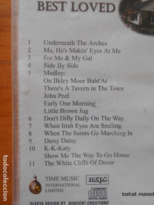 CDs de m&uacute;sica: CD BEST LOVED PUB SONGS (6V) - Foto 2