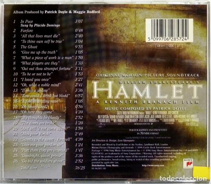 CDs de m&uacute;sica: WILLIAM SHAKESPEARES HAMLET - PATRYCK DOYLE - Foto 2