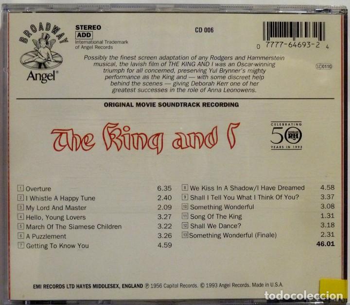 CDs de m&uacute;sica: THE KING AND I - Foto 2