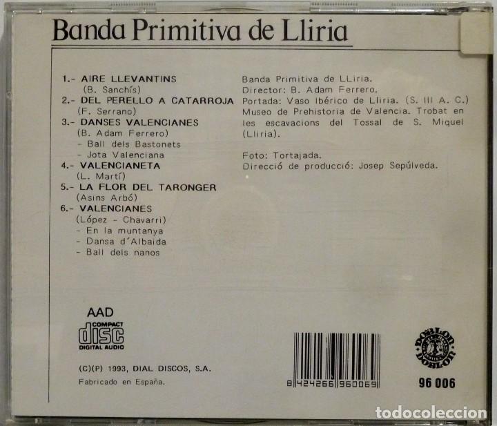 CDs de m&uacute;sica: BANDA PRIMITIVA DE LLIRIA - VARIOS - Foto 2