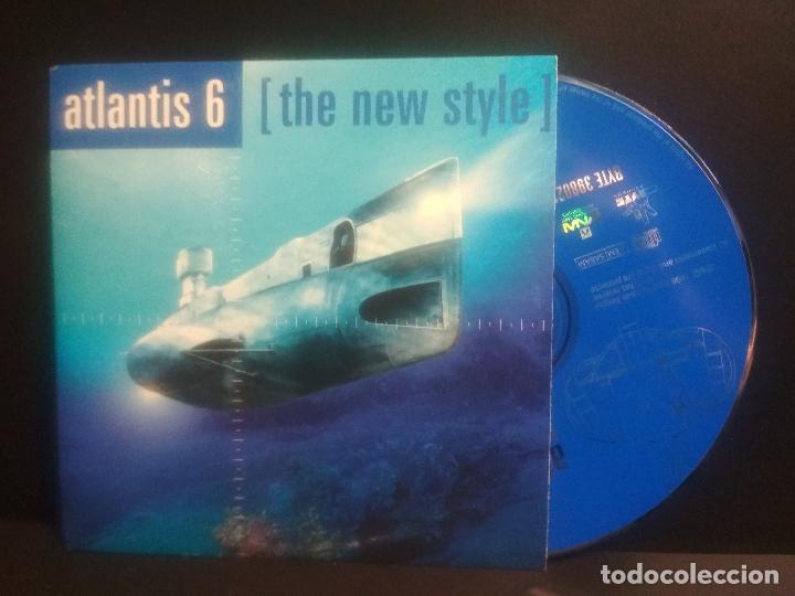 CDs de m&uacute;sica: ATLANTIS 6 THE NEW STYLE CD SINGLE 2 TRACK 1988 BYTE RECORDS PEPETO - Foto 1