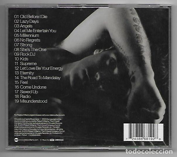 CDs de m&uacute;sica: Robbie Williams &lrm;- Greatest Hits - CD 2004 - Foto 2
