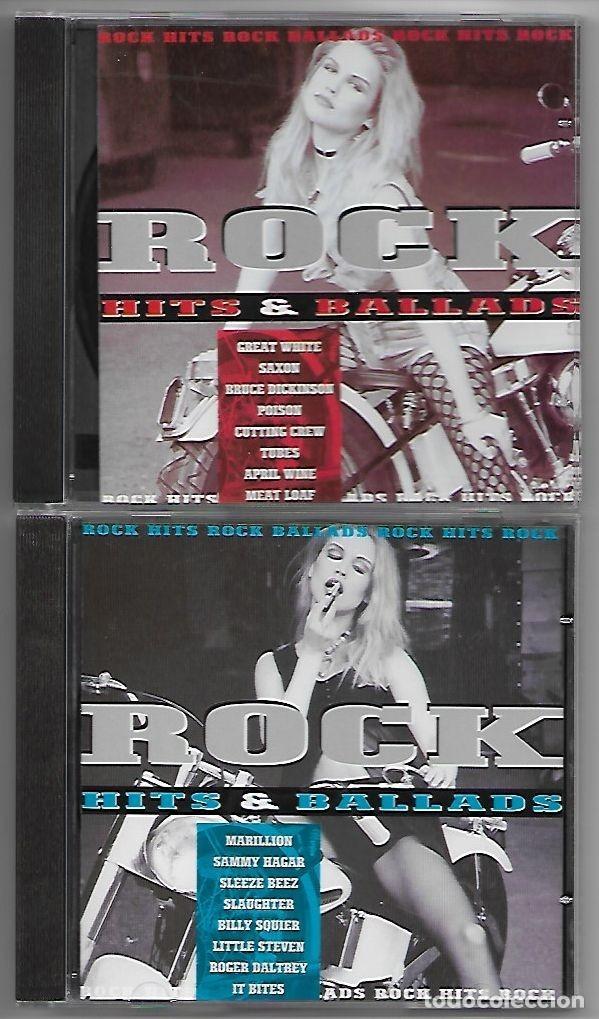 CDs de m&uacute;sica: Rock Hits & Ballads - 3 CD 1996 - Foto 1