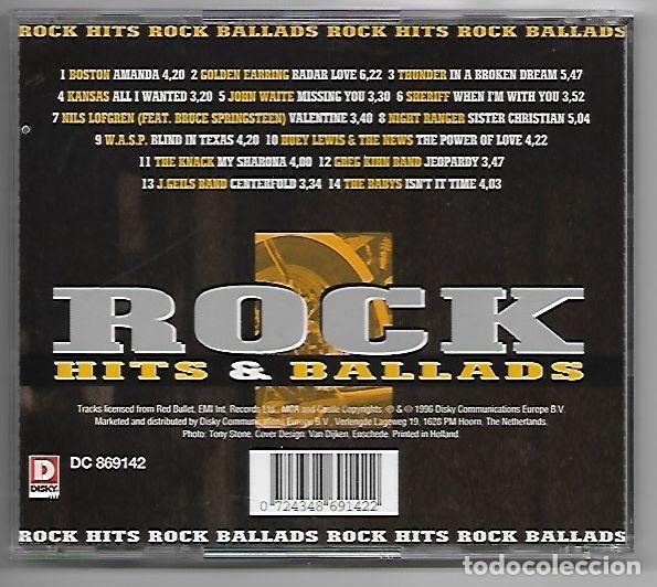 CDs de m&uacute;sica: Rock Hits & Ballads - 3 CD 1996 - Foto 4