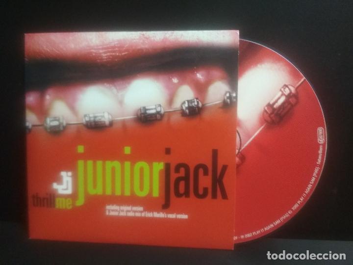 CDs de m&uacute;sica: JUNIOR JACK - THRILL ME ( CD SINGLE ) PEPETO - Foto 1