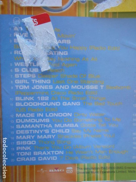 CDs de m&uacute;sica: CD UK - 40 WICKED HITS (2 CDS) (7R) - Foto 3