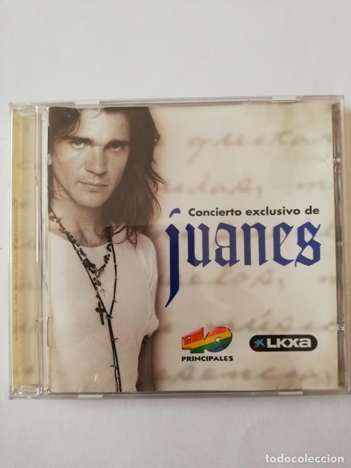 CDs de m&uacute;sica: CD JUANES CONCIERTO EXCLUSIVO - Foto 1