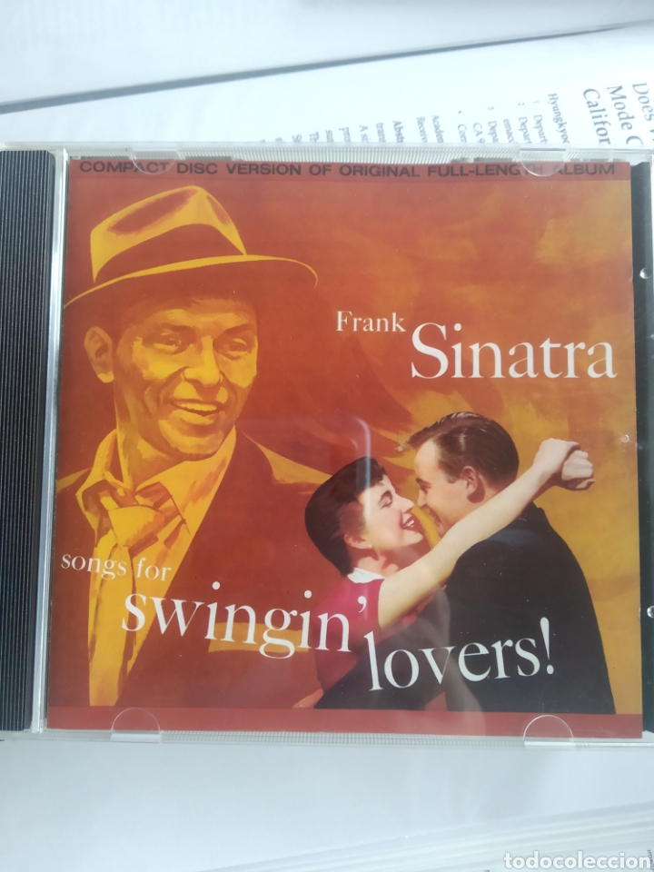 CDs de m&uacute;sica: Frank Sinatra &ndash; Songs For Swingin Lovers! - Foto 1