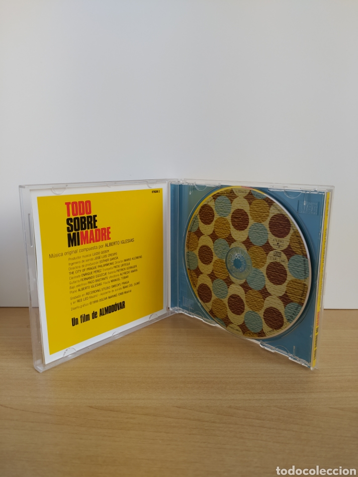 CDs de m&uacute;sica: CD TODO SOBRE MI MADRE BSO - Foto 2