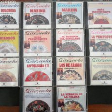 CDs de Música: DE ZARZUELA, 14 CD CON ALFREDO KRAUS, PLÁCIDO DOMINGO. Lote 201523353