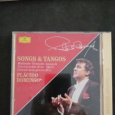 CDs de Música: SONGS & TANGOS, PLÁCIDO DOMINGO. Lote 201528822