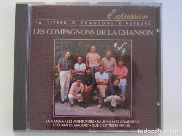 CDs de m&uacute;sica: (65) CD LES COMPAGNONS DE LA CHANSON CHANSONS DAUTEURS - Foto 1
