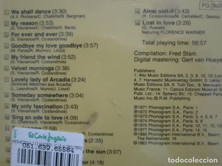 CDs de m&uacute;sica: CD DEMIS ROUSSOS GREATEST HITS - Foto 2
