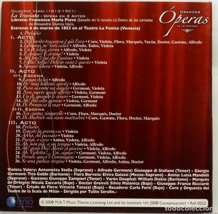 CDs de m&uacute;sica: LA TRAVIATA - VERDI - Foto 2
