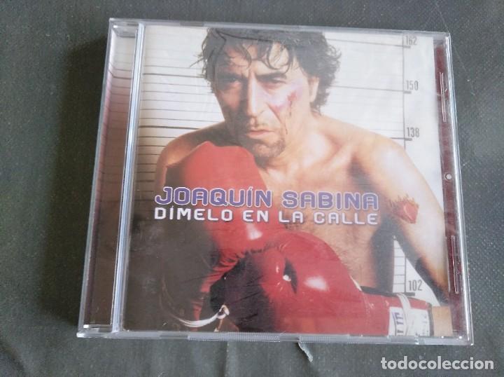 CDs de m&uacute;sica: JOAQUIN SABINA - DIMELO EN LA CALLE - CD - Foto 1