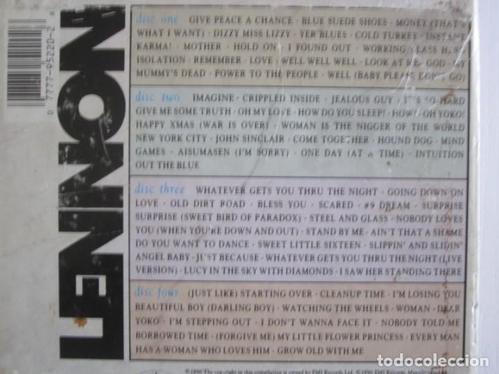 CDs de m&uacute;sica: (222) CD JOHN LENNON CAJA CON 4 CDS+ LIBRO - Foto 2