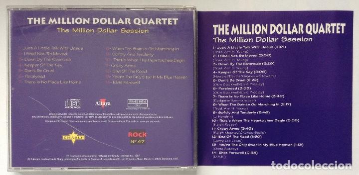 CDs de m&uacute;sica: THE MILLION DOLLAR QUARTET The Million Dollar Session CD - Foto 2