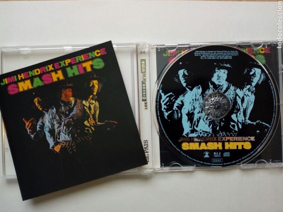 CDs de m&uacute;sica: CD: JIMI HENDRIX EXPERIENCE - Smash Hits (MCA, 2003) - Foto 1