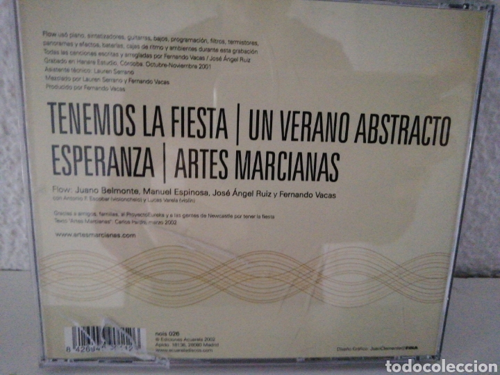 CDs de m&uacute;sica: Flow. Artes Marcianas - Foto 2