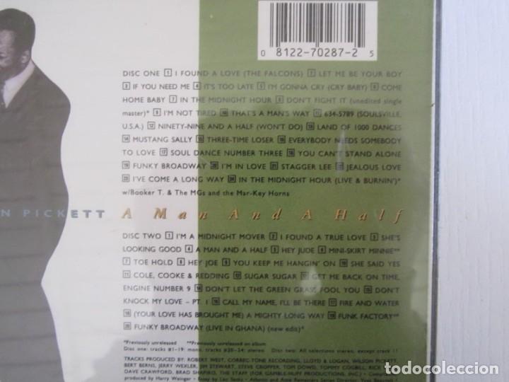CDs de m&uacute;sica: (209) CD WILSON PICKET A MAN AND A HALF 2 CDS - Foto 2