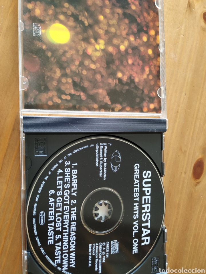 CDs de m&uacute;sica: Superstar - Greatest Hits Vol. One ( CD, 1992) - Foto 2