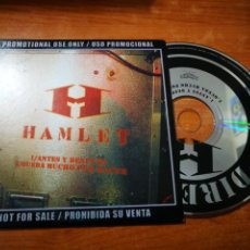 CDs de Música: HAMLET ANTES Y DESPUES / QUEDA MUCHO POR HACER CD SINGLE PROMOCIONAL 2003 JOSE MOLINERO 2 TEMAS. Lote 201924265
