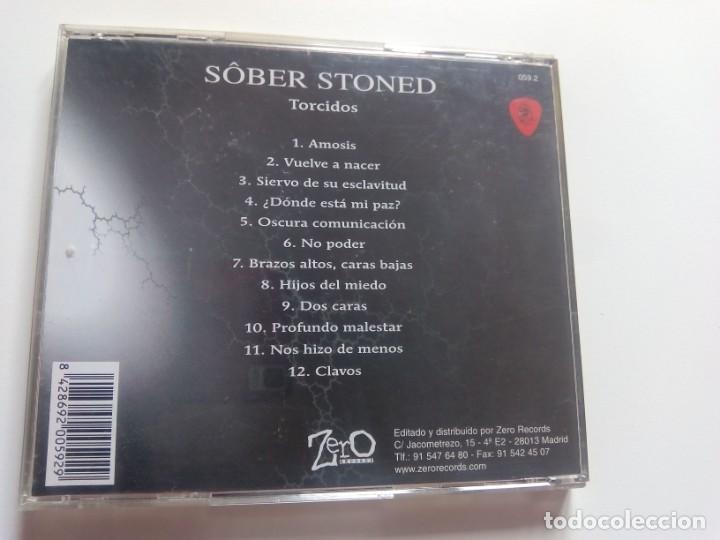 CDs de m&uacute;sica: SOBER STONED - Torcidos- 2000 Zero Records - Foto 2