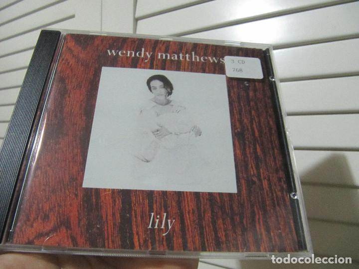 CDs de m&uacute;sica: WENDY MATTHEWS LILY CD CADENA 100 - Foto 1
