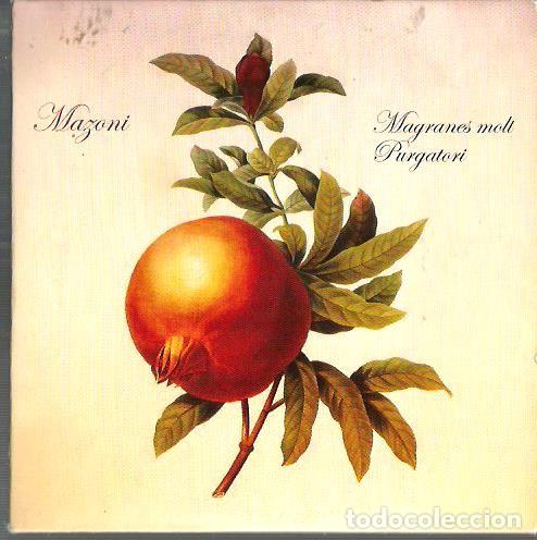 CDs de m&uacute;sica: CD SINGLE MAZONI : MAGRANES MOLT + PURGATORI - Foto 1