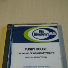 CDs de Música: FUNKY HOUSE. THE SOUND OF MISS MONEYPENNY'S. 2CDS. Lote 202299520