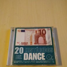 CDs de Música: 20 HISTÓRICOS DEL DANCE. RECOPILATORIO. Lote 202300120