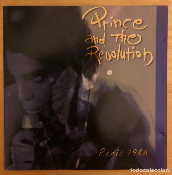 CDs de m&uacute;sica: Prince & The Revolution Paris 1986 CD Live
